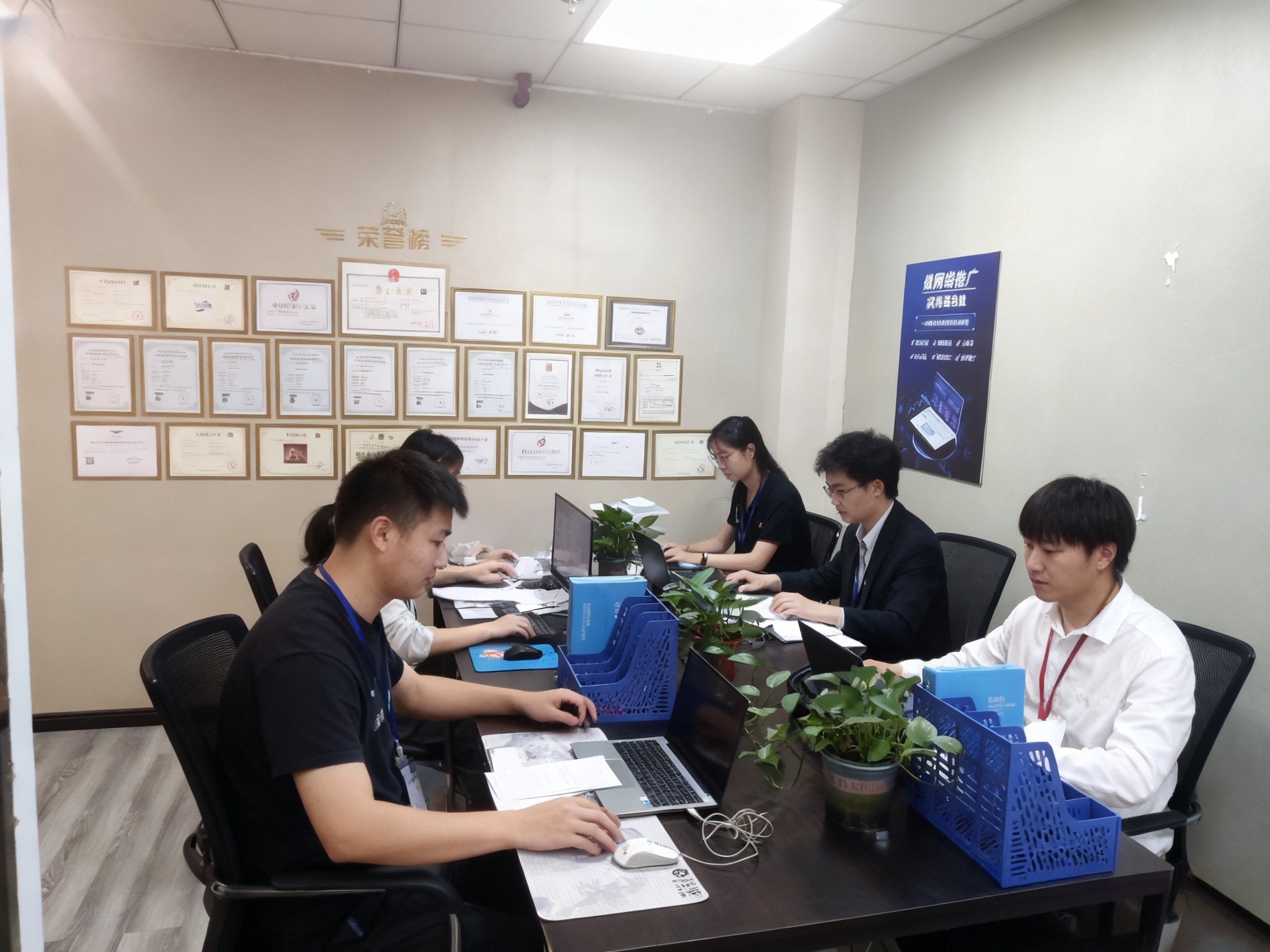 公司实拍图：短视频拍摄环境与制作细节